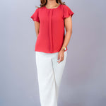 T041 | Eve Pleated Top - Image 6