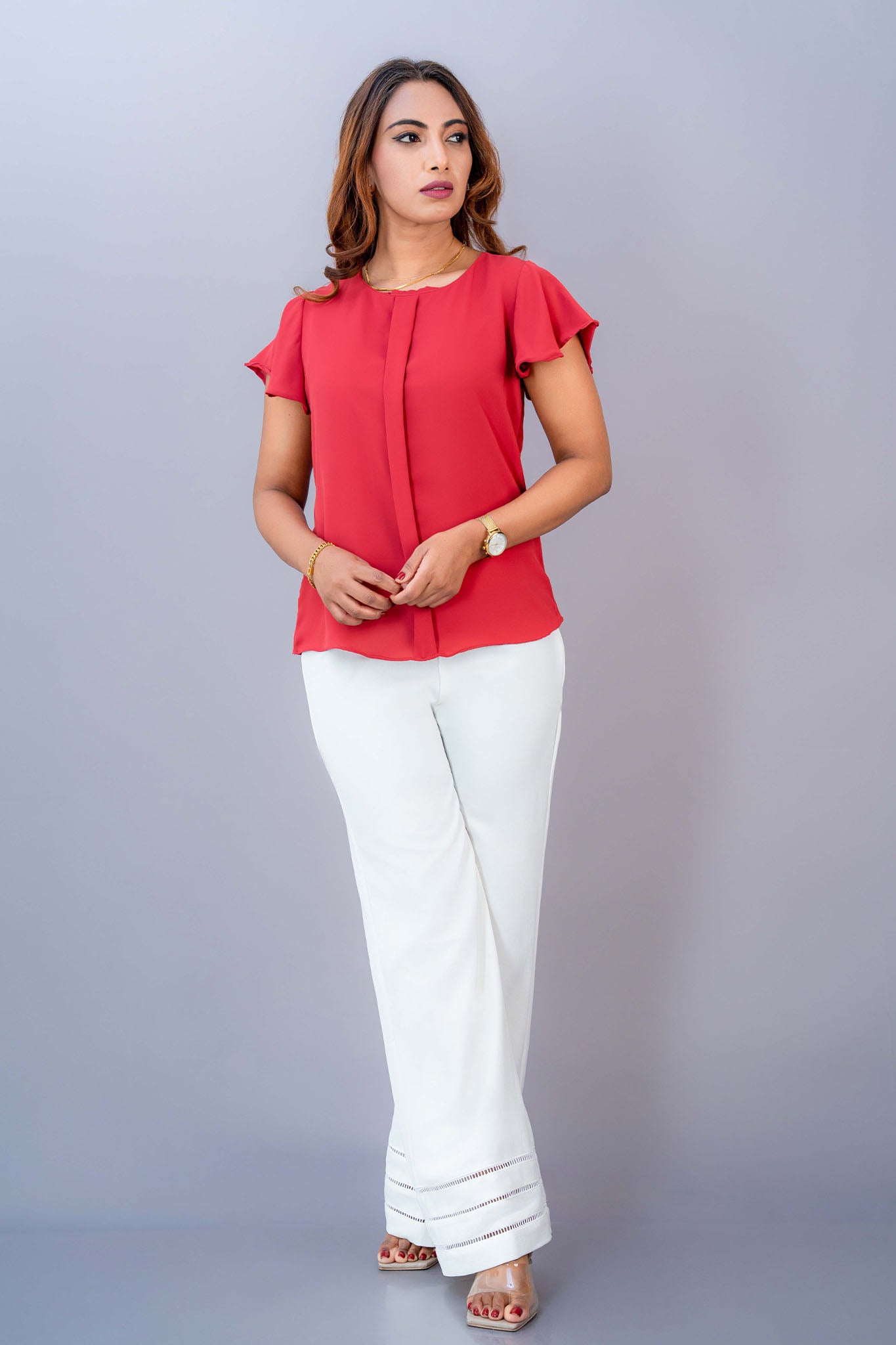 T041 | Eve Pleated Top