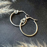 Knotted Earrings Sliver - Image 1