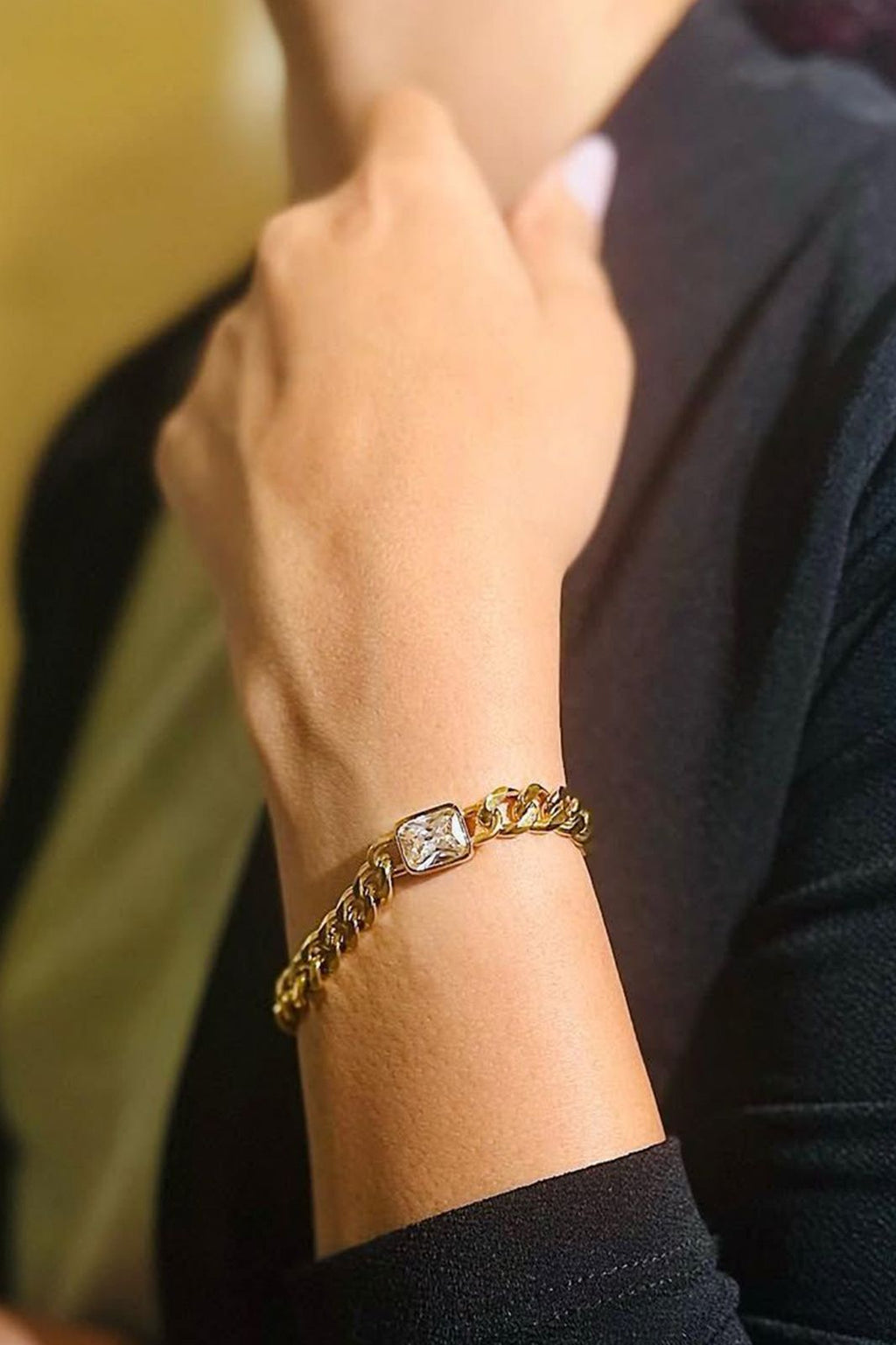Zircon Cuban Bracelet