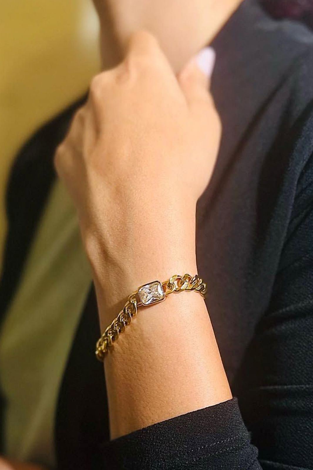 Zircon Cuban Bracelet