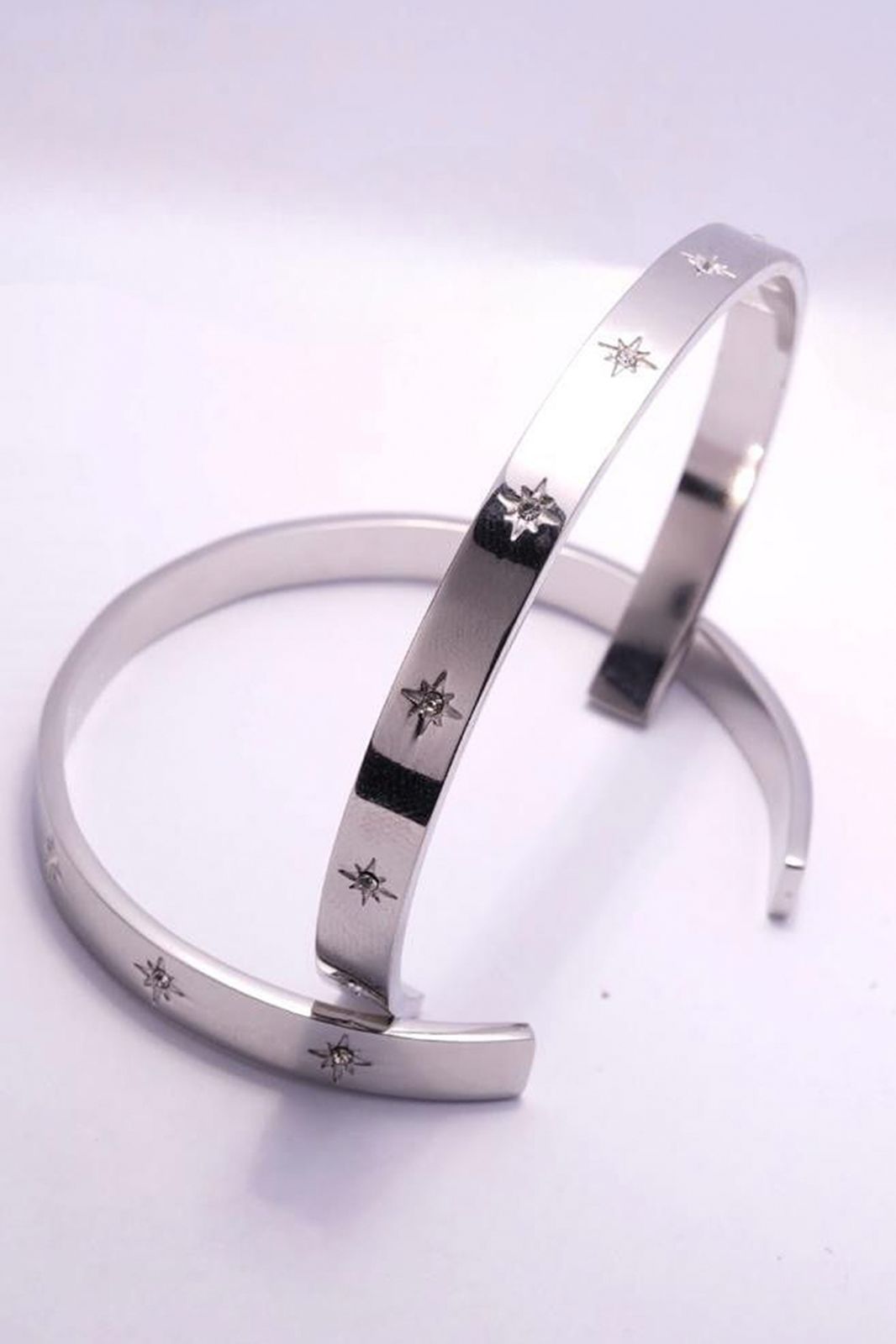 SS Cuff Bracelet Sliver