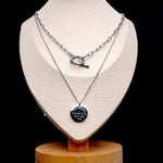 OT Lock Necklace Sliver - Image 1
