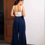 P029 l Pleated Flared Pant - Image 5