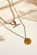 Ot Necklace Gold