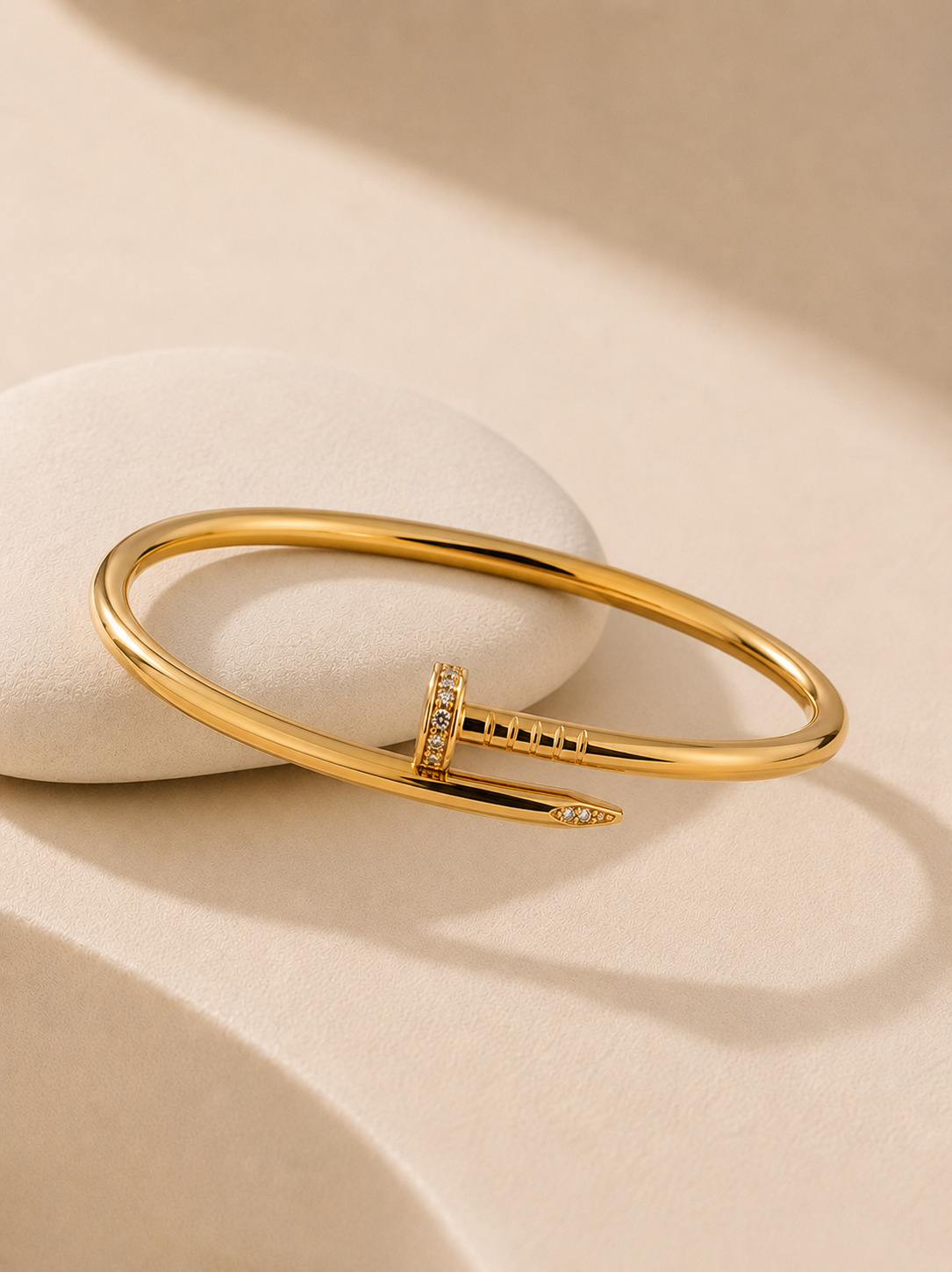 Wrapped Nail Bracelet